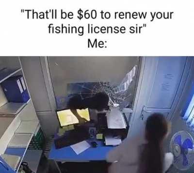 Fishing license