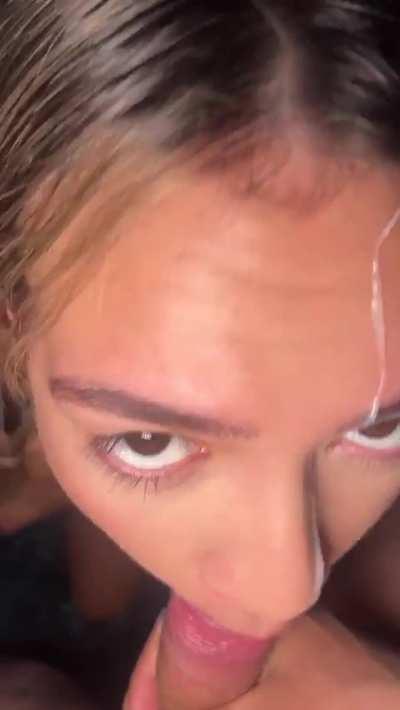 Such a happy little cum slut