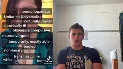 Nah he's just being a misogynist, pop off sis 💅💅