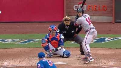 Adam Duvall did not hit this slider