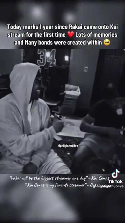 Damn it really been 1 year since Kai met Rakai time go by fast w in the chat