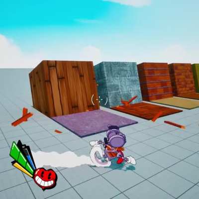 Reworking game visuals for optimization, while boosting charisma and stylization.