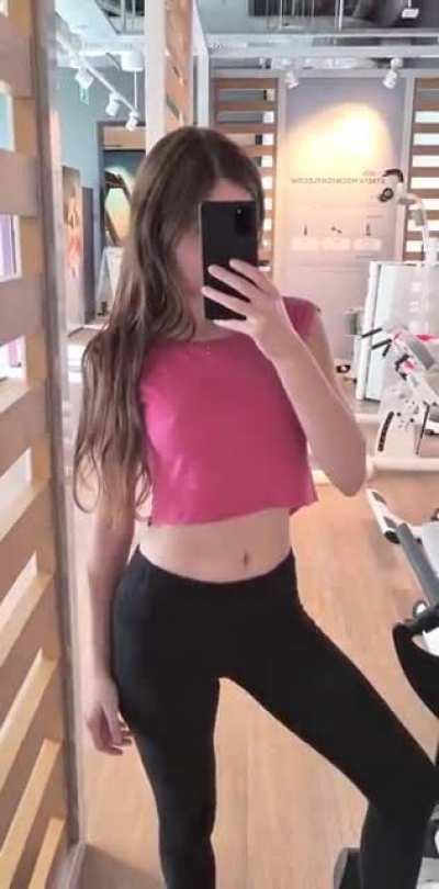 I can't help but think it's cold at the gym.