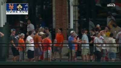 [Highlight] NYM@BAL: Billy McKinney's solo shot makes it 8-1 Mets