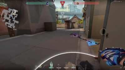 Yoru teleport to dodge RAZE ULT = 99% Luck, 1% Skill, 100% Entertaining