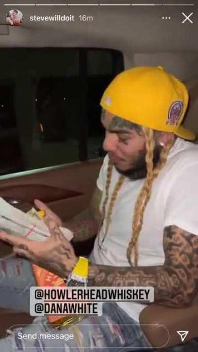 Looks like 6ix is in Mexico with Steve