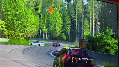 The ultimate punishment for going off track.. the black hole