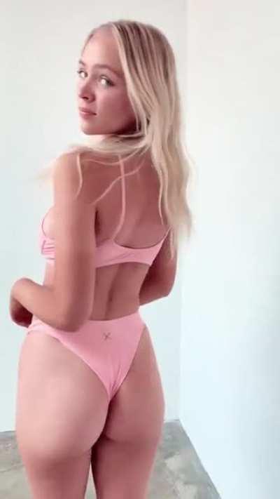 Pink bikini