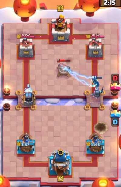 How not to kite a mini pekka