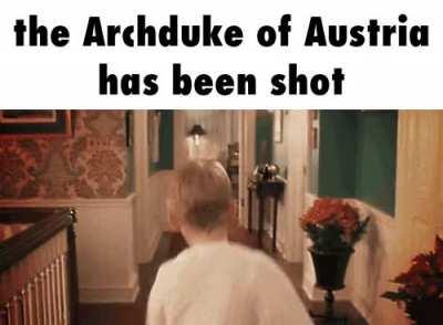 I hope this doesn't escalate into some sort of Great War....