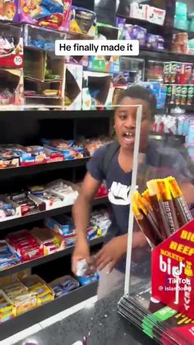 Ock Hooked lil bro up for making Honor Roll #NYC