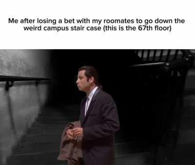 This whole time it's been right behind me