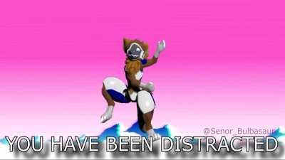 You have been distracted!