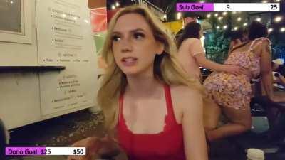 Woman aggressively offers head instead of monetary payment