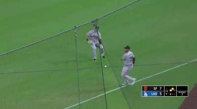 [Highlight] [Highlight] Down 7-5 in the bottom of the 11th the Dodgers are gifted two errors on the same play wind up with a runner out instead of a run would go on to lose the game