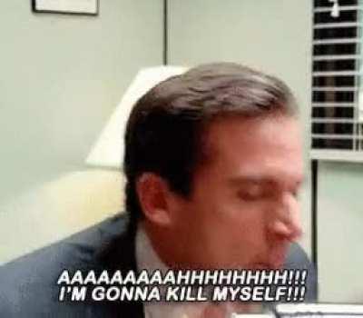 MRW when my stomach decides to give me another round of diarrhoea despite me being on the toilet for 45 f**king minutes already