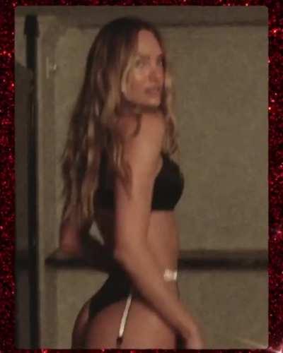 Can only imagine Candice Swanepoel being someone's first fuck, as a birthday gift or something.