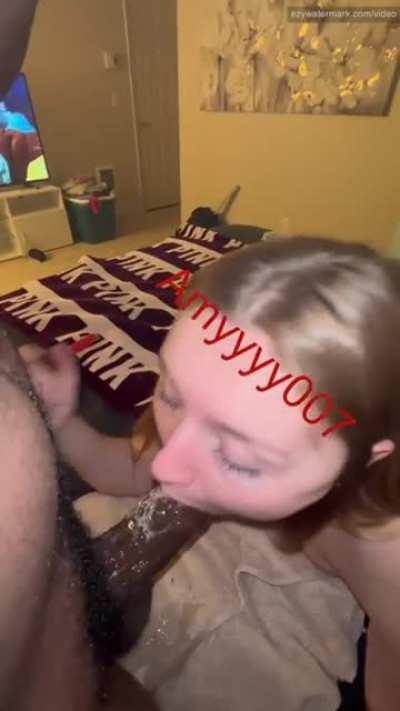 He put that whole dick down my throat 🥵🤤 [OC]