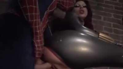 Black Widow Cosplayer Getting Fucked By Spider-Man