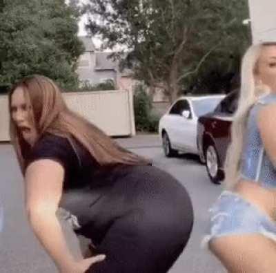 Nia jax and mandy rose ass touching