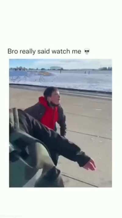 Bro really said watch me 💀