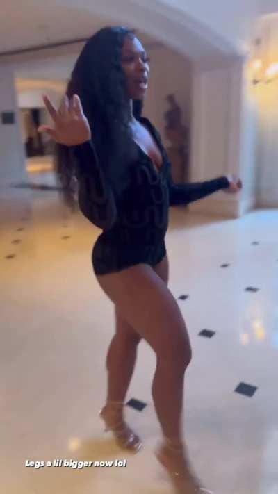 Legs a lil bigger now lol 🦵🏾