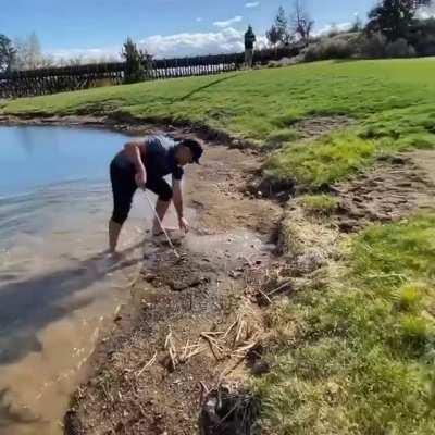 He'll just take the penalty...