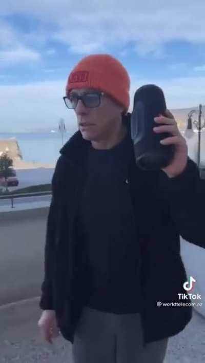 Integration of Van Damme into Azerbaijani society seems going pretty good