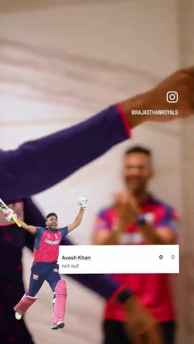 Rajasthan Royals Instagram is managed by some meme god fr