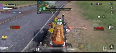 I got kidnapped by a dude. Tried my best to kill him, while doing so...wiped a duo and found a way to kill him...