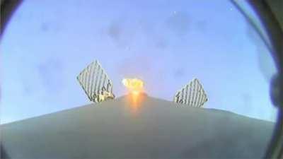 B1067 landing on OCISLY with continous video coverage during today's CRS-22 mission.