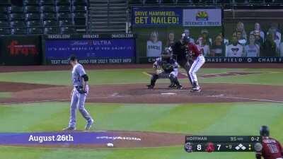 Nick Ahmed getting called out on strikes