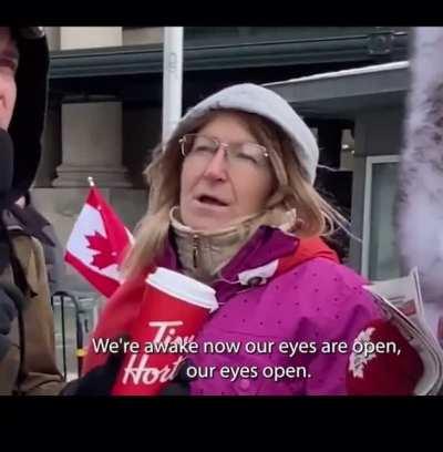 Dumb truckers have their eyes opened.