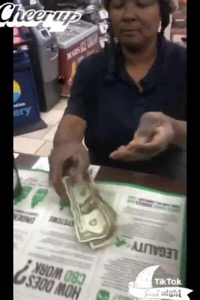 Paying for my booze, oops 🤭