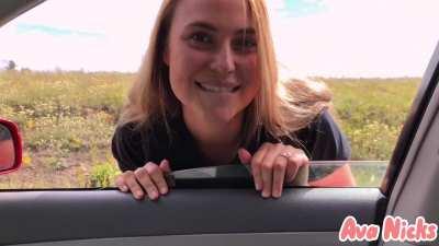 Would you give me a ride in exchange for a roadside BJ?