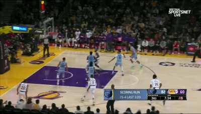 [Highlight] 37 year old Bron tomahawk posters over JJJ