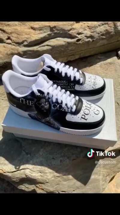 Custom Polo G shoes 🔥🔥🔥