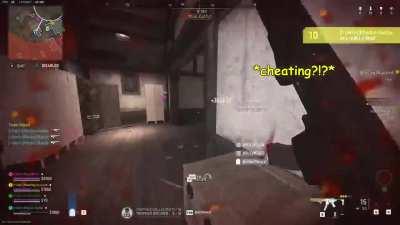 When you get reported for cheating because a bad team is just bad and walks into you to get wiped.... Stop reporting just because you lose a fight. Control your angsty teen emotions and just take the L