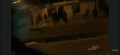 Times kameramanını canlı yayında döven kahraman polisler