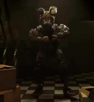 Err the animatronics do get a bit sturdy at night…