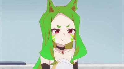 Pouting Shiro [The Helpful Fox Senko-San]