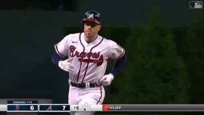 [Highlight] Freddie Freeman Gives Atlanta The Lead with his 16th HR