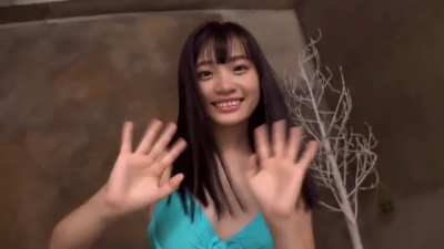 Urara Models a Teal Bikini - 300NTK-458