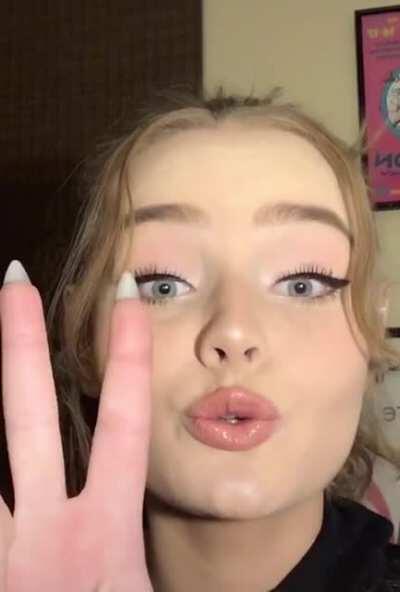 Three things she learned today... very nice!