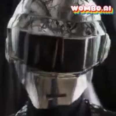 Daft Punk singing his famous song Around The World 😳