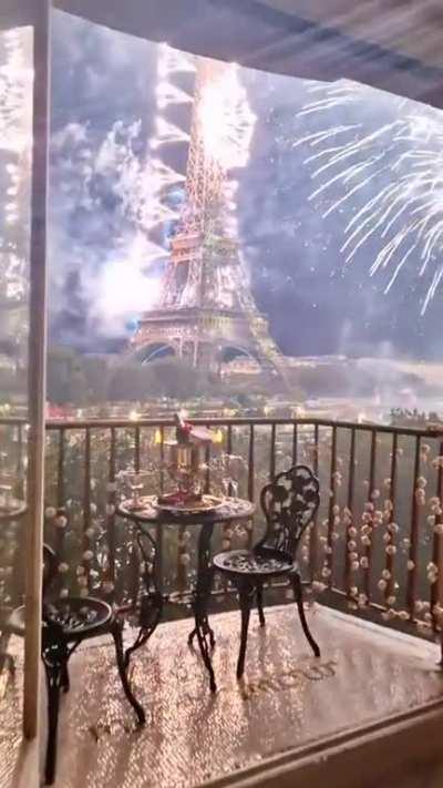 Fireworks in Paris