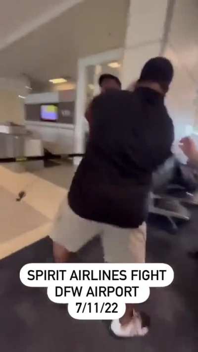 Spirit Airlines Fight DFW Airport - Employee vs passenger