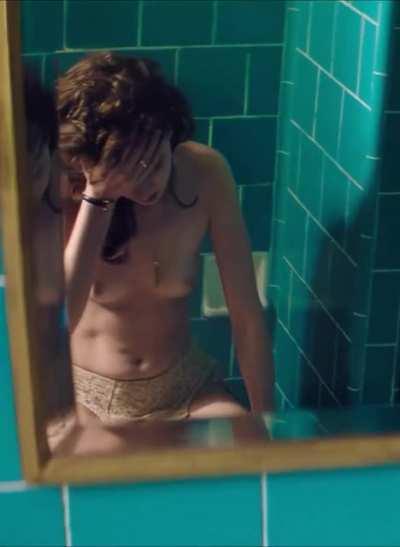 Carol Duarte in brazilian movie 'Invisible Life' (AI enhanced, 60 fps)