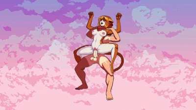 Evan x Catgirl (Cloud Meadow)