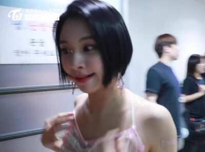 Chaeyoung - white top